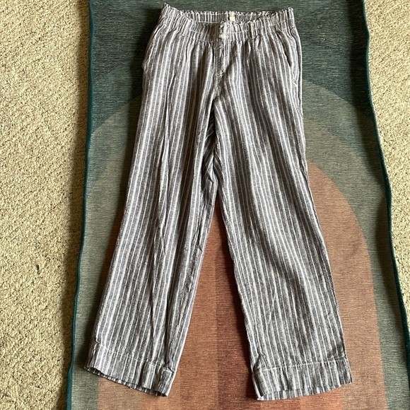 Briggs Coastal Linen Striped Beach Pants - Picture 6 of 9